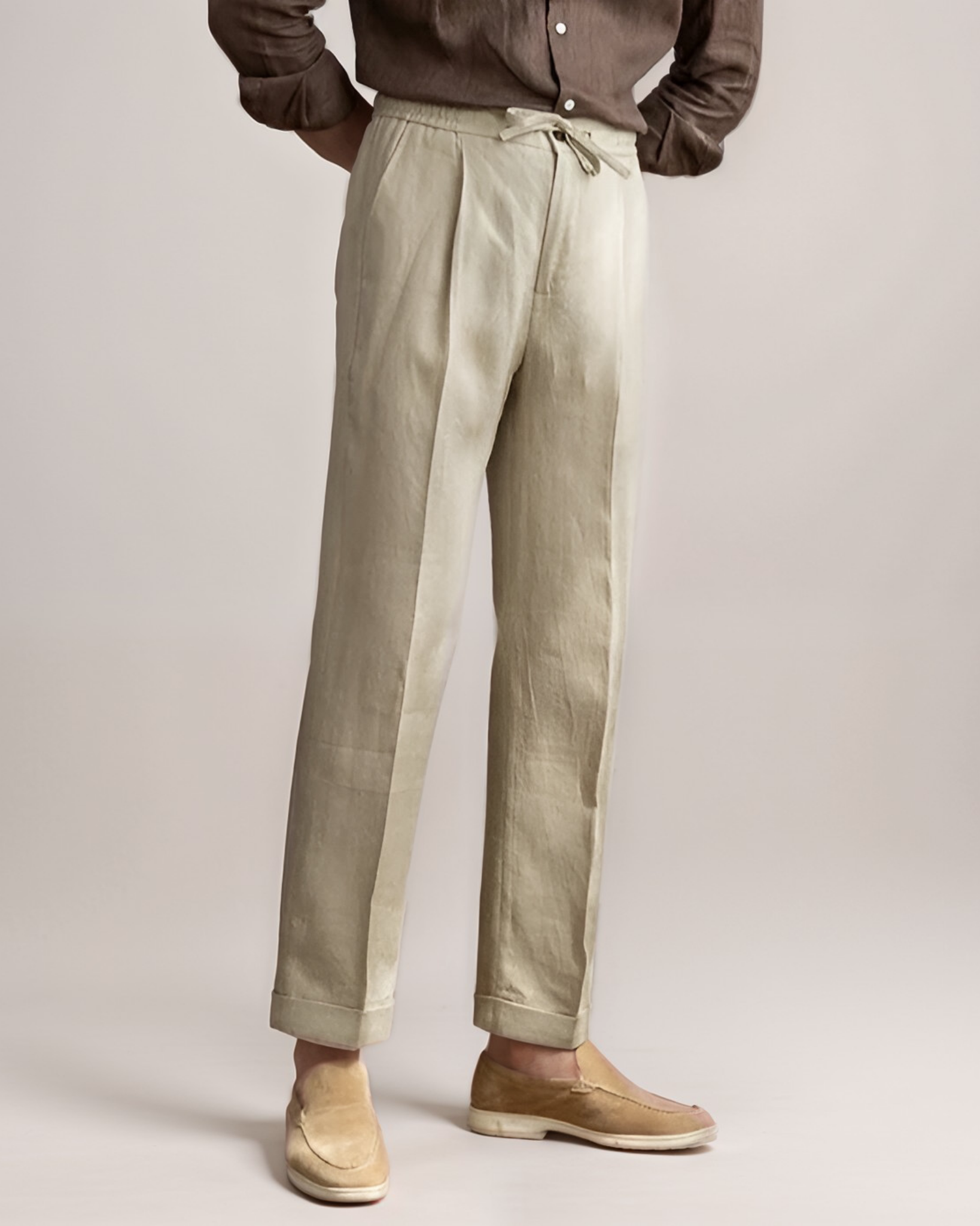 CAPRI LINEN TROUSERS