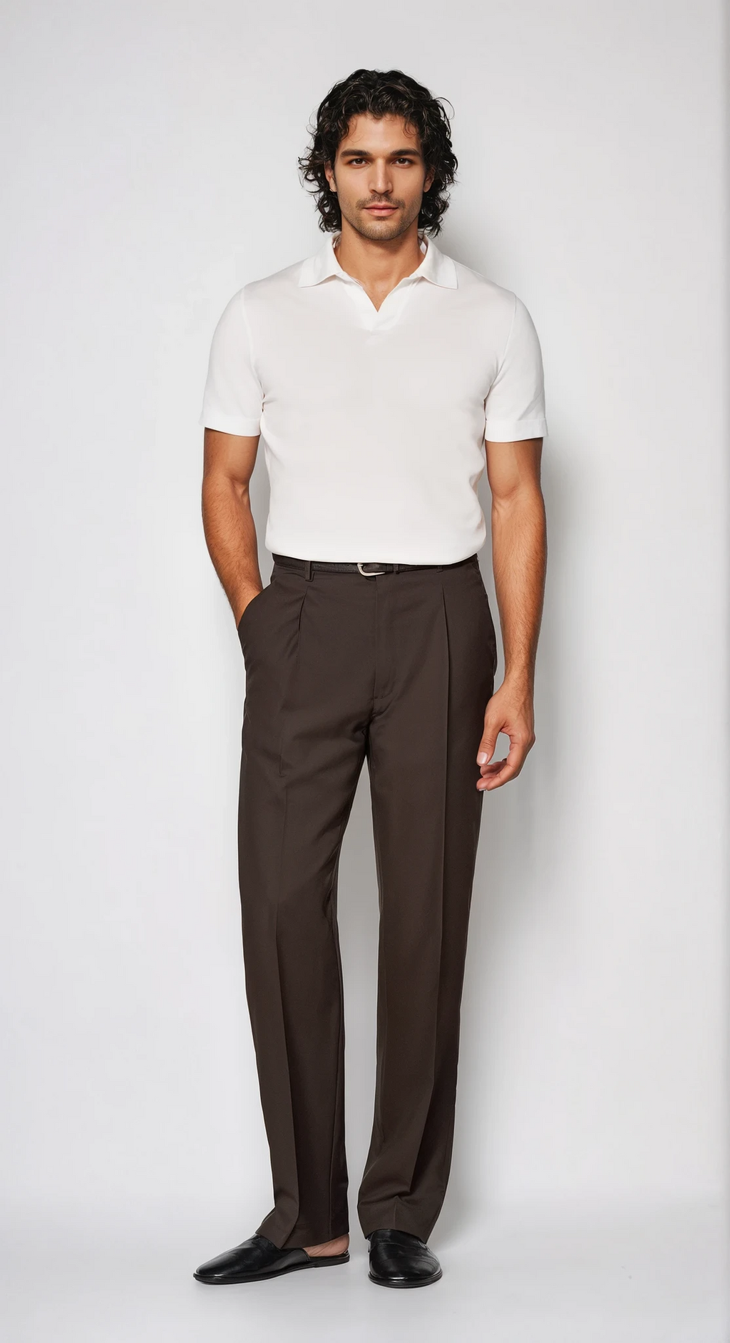SORRENTO V-NECK POLO